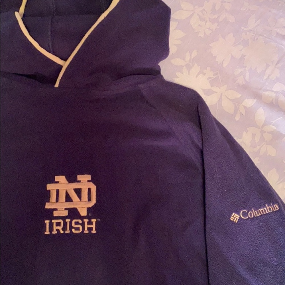 Youth Notre Dame Columbia hoodie